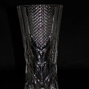 Arc France Glass Vase | Vintage Textured Glass Vase